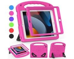 Kinderhoesje voor iPad 9e/8e/7e generatie met schermbeschermer en kickstand - Schokbestendig en lichtgewicht