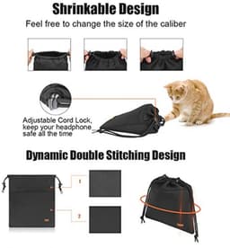 Draagbare Hoofdtelefoontas met Kabel Organizer voor Reisaccessoires — thumbnail 5