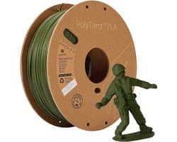 PolyTerra PLA Army Donkergroen Filament - 1,75 mm - 1 kg