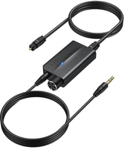 Hoogwaardige 192 kHz DAC-convertor voor digitaal naar analoog audio met volumeregelaar — thumbnail 1
