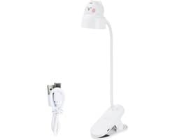 Oplaadbare Leeslamp met Klem - 3 Heldere Instellingen voor Bedtafel en Bureau - Flexibele 360° LED Lamp