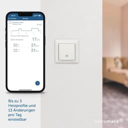 Draadloze Temperatuur- en Luchtvochtigheidssensor voor Slimme Huizen – Geschikt voor Radiatorthermostaten en Vloerverwarmingsregelaars, Werkt met Alexa — thumbnail 2
