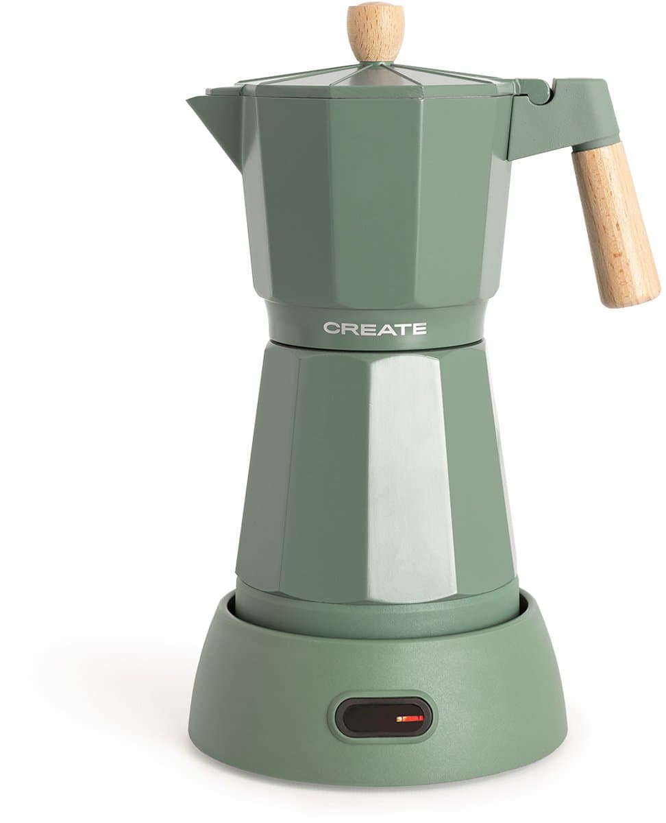 CREATE - Elektrische mokkapot met warmhoudfunctie - Sage - THERA MOKA ELECTRIC — afbeelding 1