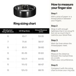 ULTRAHUMAN Ring AIR – Smart Ring | Geen maandabonnement | Bepaal eerst de juiste maat met de Sizing Kit | Slaaptracker - Hartslagmeter - Fitnesstracker – Air Silver – Size 14 — thumbnail 2