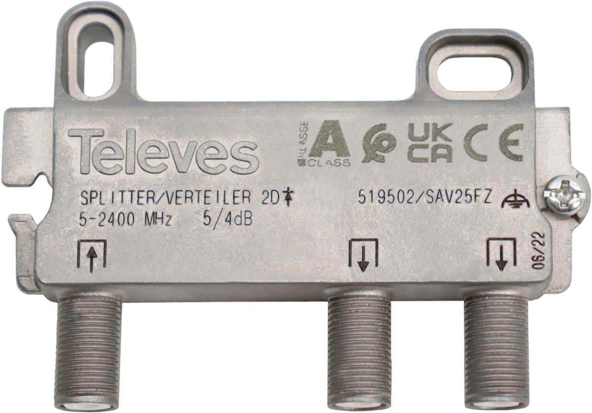 Televes SAV25FZ Zichtbare Informatie — afbeelding 1