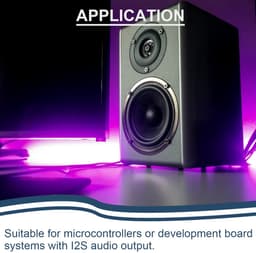 Mono I2S Klasse D Audio Versterker Module Interface met Dupont Kabel — thumbnail 3