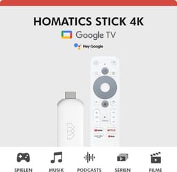 4K UHD Mediaspeler Stick met Google TV, Netflix Certificering en Spraakbesturing — thumbnail 2