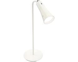 Ibenzoa® Flexibele en oplaadbare bureaulamp met dimbare LED-verlichting en klembevestiging
