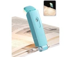 Leeslamp met Clip | Dimbare Boeklamp met Warme Kleuren | USB Oplaadbare Klaplamp voor Bed