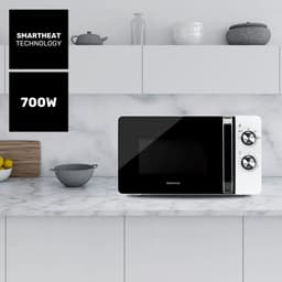 Compacte Magnetron 20 Liter - 700W - 5 Vermogensstanden & Ontdooifunctie - Wit — thumbnail 4