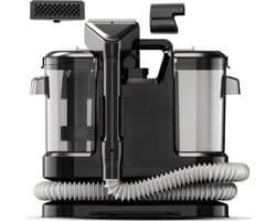 MMM® Tapijtreiniger Machine - Tapijtreiniger Stofzuiger - Tapijtreiniger - Vlekkenreiniger - Bankreiniger - 450W - Zwart- 19cm x 31cm x 37cm