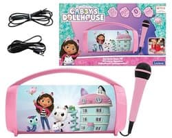 Draadloze Karaoke Speaker met Microfoon - Stereo Geluid, USB en SD Kaartpoorten, Oplaadbare Batterij, Draagbare Speaker