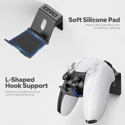 Universele Opvouwbare Wandhouder voor Headset en Gaming Controllers (6 stuks) — thumbnail 3