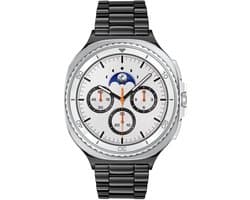 Samsung Special Edition Galaxy Watch 8 CLASSIC LTE Wit/Zwart Staal 46mm