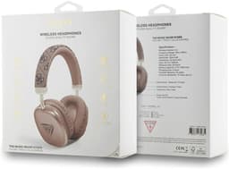 Guess 4G Triangle Bluetooth Stereo Over-Ear Koptelefoon - Bruin — thumbnail 7