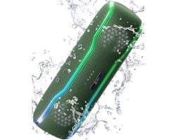 Draagbare Bluetooth Luidspreker - IPX7 Waterdicht, Kleurige Lichten, 24 Uur Accuduur, Perfect voor Buiten en Thuis