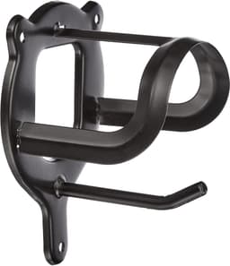 Hoofdstel Houder met Extra Haken - Poedercoating - Metalen Open Top - Rood — thumbnail 2