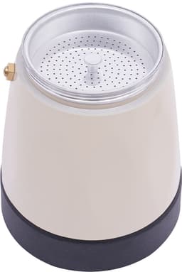 300ML Elektrische Espressomaker Met Basis Rijstwit 480W 220V Voor 6 Espressokopjes — thumbnail 2