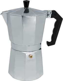 Klassieke Moka Pot Espressopot voor Inductie, Gas en Elektrisch - 6 Kops — thumbnail 1