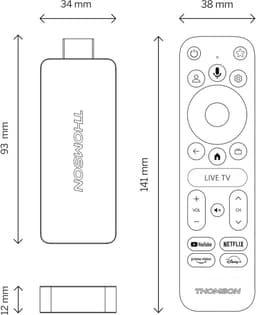 4K UHD Streamingstick met Google TV, Spraakbediening, Dolby Atmos en Chromecast — thumbnail 6