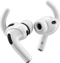 KeyBudz EarBuddyz Oorhaken AirPods Pro (3e gen) – Gemaakt van Premium Elastomeren – Biedt Extra Ondersteuning – Behoudt Functionaliteit met Nauwkeurige Sensoruitsparingen - Wit — thumbnail 3