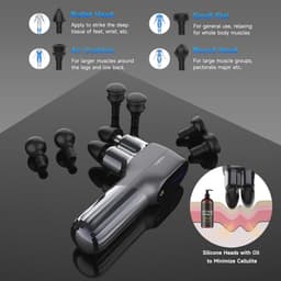 Mini Massagepistool voor Diepe Spiertherapie en Ontspanning – Draagbaar Handpistool voor Athleten voor Pijnverlichting — thumbnail 4