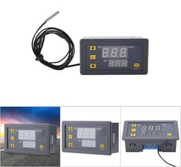 LED Digitale Temperatuurregelaar 12V 24V 220V Thermostaat met Temperatuuralarm en Kalibratiefunctie — thumbnail 3