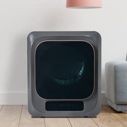 Re-purelife® Compacte Wasdroger met UV-Desinfectie - 6 Programma's - 3-4 kg Capaciteit - Geschikt voor Opbouw of Opstelling - Stille Werking & Helder LED-Display - Grijs — thumbnail 19