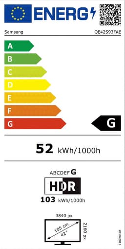 Samsung QE42S93FAEXXN OLED Smart Televisie — thumbnail 3