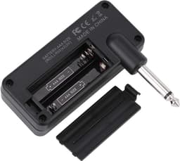 Draagbare Mini Hoofdtelefoonversterker voor Elektrische Gitaar en Basgitaar - Inclusief MP3/Telefoon Input — thumbnail 1