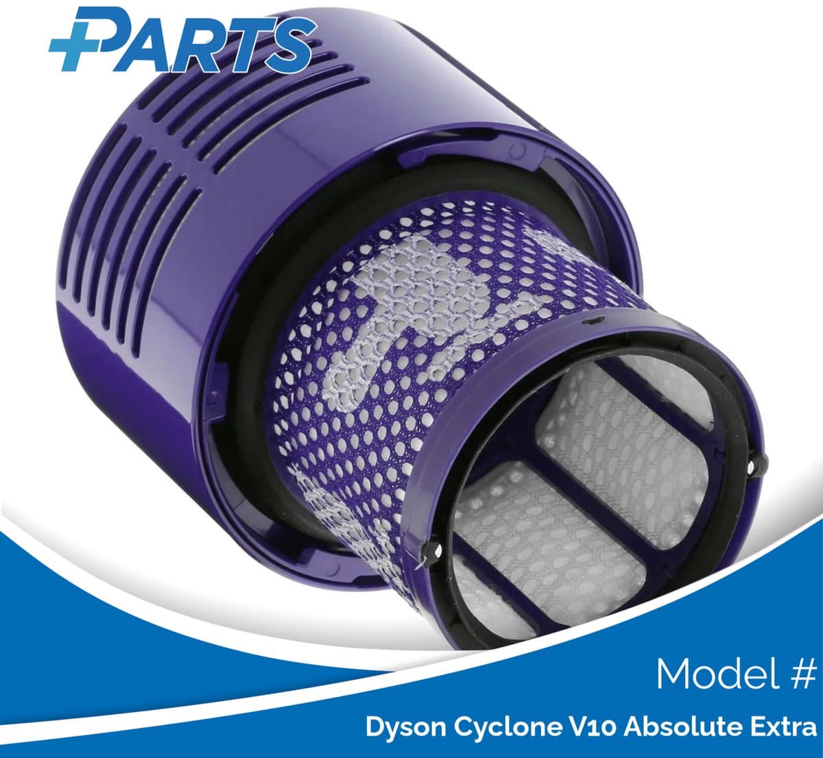 Dyson Cyclone V10 Absolute Extra Filter (Plus.Parts® alternatief voor 969082-01) — afbeelding 1