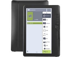 Draagbare 7-Inch E-book Reader met Kleurrijk Scherm en 8GB Geheugen