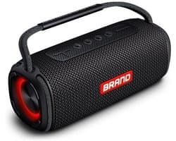Draagbare Bluetooth-luidspreker 40W - IPX6 Waterdicht, Draadloze Party Speaker met Diepe Bas en RGB Verlichting
