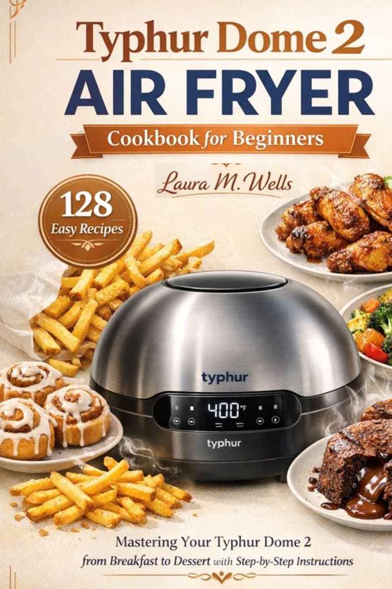 Typhur Dome 2 Air Fryer Cookbook for Beginners — afbeelding 1