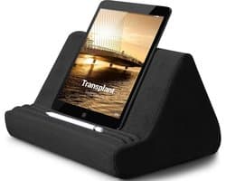 Verstelbare Tablet en E-reader Standaard met Opbergvak voor Bed en Bank