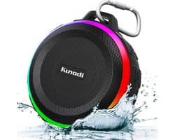 Waterdichte Bluetooth Douche Speaker met IPX7, Dynamische Lichten en Draadloze Stereo