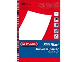 500 Vel A4 Printerpapier 80 Gram Wit - Geschikt Voor Laser, Inkjet en Kopieerapparaat