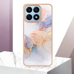 Cosensi - Hoesje voor Smartphone 4G met Elegant Marmer Wit Patroon - Schokbestendig en Flexibel - Siliconen Rubber TPU Bumper Cover Skin Case. — thumbnail 3