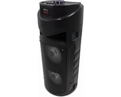 Draagbare Bluetooth Speaker met Karaoke Functie, FM Radio en MP3 Speler - 30 Watt Vermogen