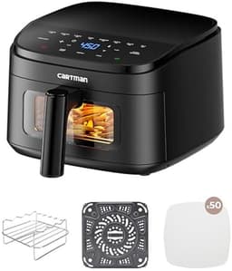 Compacte heteluchtfriteuse 3,7 liter met touchscreen en kijkvenster — thumbnail 1