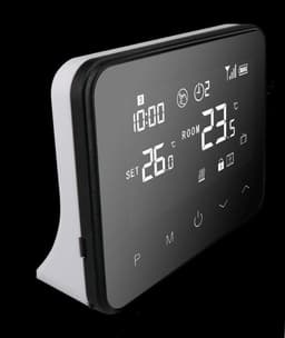 Smart wifi en Radio frequency thermostaat voor elektrische, vloer- en conventionele verwarmingsinstallaties, Optima W Exclusive PRO met ontvanger TC25, — thumbnail 3
