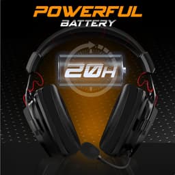 Spirit of Gamer Headset – Gaming – Gaming Headset – RGB – Comfortabel Ontwerp – Draadloos – Bluetooth – Zwart — thumbnail 2