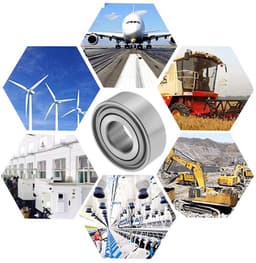 Dailygoods- Grasmaaier Lagers 4 Stuks - Compatibel met John Deere/JD9259/JD9296 - Buitendiameter 45,22 mm - Binnendiameter 19,05 mm - Hoogte 15,49 mm - Metaal/Rubber Materiaal - Landbouwlagers — thumbnail 4