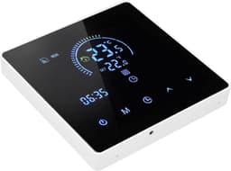 Slimme Thermostaat - Programmeerbare Thermostaat - Energiebeheer - Groot Touchscreen - 1 Eenheid - Zwart — thumbnail 3