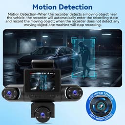 5-kanaals dashcam 1080P auto dashcam 5 camera - ShopVlot — thumbnail 3