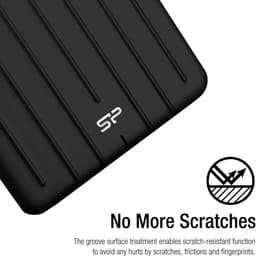 Externe SSD - Draagbare Opslag - Snelle Data Transfer - Schokbestendig Aluminium - 1 TB - Zwart — thumbnail 3