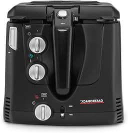 Airfryer - Mini Frituurpan - Gezond Frituren - Roterende Mand - 2.5 Liter - Zwart — thumbnail 1