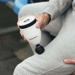 SnelShoppen - Ultracompact massagepistool voor spierherstel, draadloos, lichtgewicht, ideaal voor sporters, reizen, thuisgebruik, ergonomisch ontwerp, — thumbnail 3