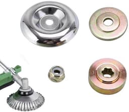 Reserveonderdelen Set - 4 Stuks - Aandrijving - Moerbevestigingsset - Bladadapter - Hoogwaardig Metaal - Eenvoudig te Installeren - Grasmaaieronderdelen — thumbnail 1