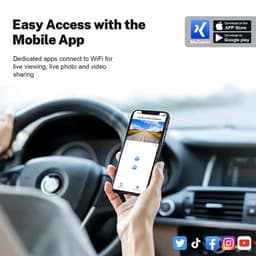 Solidchoice - 4K Dash Cam voor BMW X1 Gen3 met WiFi en GPS — thumbnail 4